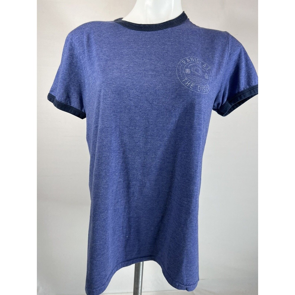 Panic‎ At The Disco T Shirt Mens Medium Blue Golden Days Band Graphic